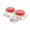 100PCS K1 K2 K3 Connector Wire Splice Connector RJ45 RJ11 Wiring Ethernet Telephone Cable Cord UY2 Network Cable Termina(K1 100PCS) view 2