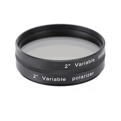 1.25/2-inch Filter with Adjustable Polarizing Mirror Tube Astronomical Telescope Accessories Eyepiece(2 inch)