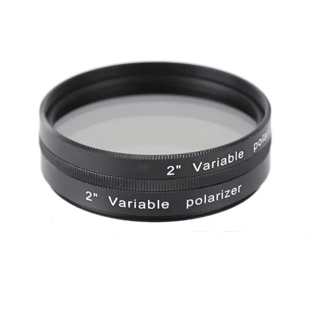 1.25/2-inch Filter with Adjustable Polarizing Mirror Tube Astronomical Telescope Accessories Eyepiece(2 inch)