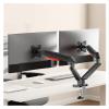 ZCERA X1 Dual Screen Monitor Stand Robotic Arm Lift Notebook 2-in-1 Computer Height Bracket(Gray) view 2