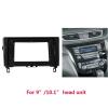 AYYDXRK 9 Inch 10.1 Inch Car Radio Fascia Compatible with X-Trail 2014-2019 Panel in-Dash Installation Double Din DVD Head Unit Frame Kit Install Mount Kit(9 inch) view 2
