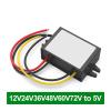 Power Module Transformers 12V24V to 5V Buck Converter DC DC 36V 48V 60V 72V to 5V 150W Step-Down Module Converter 8-60(3A,48V60V(10-75V)_5V) view 2