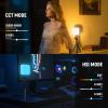 NEEWER Magnetic RGB Video Light with Desk Tripod Stand & 3 Cold Shoes, 360 Full Color LED Camera Light, CRI97+/20 Scenes/2500K-8500K, 2000mAh Photography Recording Small Panel Lighting, RGB61 view 3