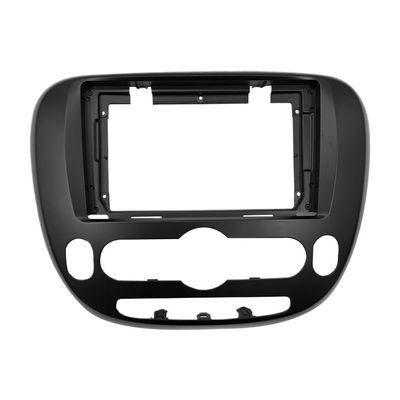 Car Interior Accessories Audio Frame 9 Inch/Fit For Kia Soul 2014-2018 Dual DVD Audio Player Stereo Car Radio Fascia Frame 2DIN Install Panel Dashboard Trim Kit