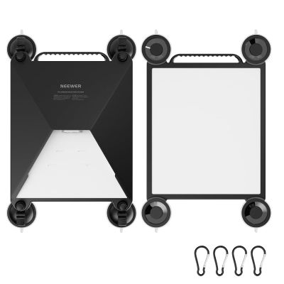 NEEWER Suction Cup Mount for Car Compatible with Starlink Mini, 2 in 1 Satellite Mounting Kit & Protective Silicone Case with Strong Suction Cups for Car Window, Sunroof, RVs, Boat and Road Trip, ST91