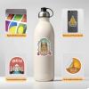 200Pcs World Travel Stickers Pack, Vacation Sticker Famous City Landmark Waterproof Vinyl Travel Luggage Stickers for Suitcases Water Bottle Laptop Car Bike Scrapbooking view 3