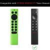 2Pack Gavyqier Silicone Protective Cover fits NVIDIA Shield TV Pro/4K HDR Remote Controller Series Anti-Slip Shockproof Glow in The Dark Glow Green&Glow Blue view 2