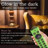 2Pack Gavyqier Silicone Protective Cover fits NVIDIA Shield TV Pro/4K HDR Remote Controller Series Anti-Slip Shockproof Glow in The Dark Glow Green&Glow Blue view 4