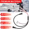 010-12676-40 Power Cable All-in-One Adapter Fit for Garmin Panoptix LiveScope & Ice Fishing Bundle, Connect for ECHOMAP Chartplotter view 4
