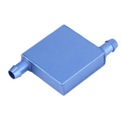Aluminum Water Cooling Block, Liquid Water Cooler Heat Sink System, 40x40mm Water Cooling Exchanger Head for CPU Industrial PC Computer