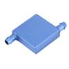 Aluminum Water Cooling Block, Liquid Water Cooler Heat Sink System, 40x40mm Water Cooling Exchanger Head for CPU Industrial PC Computer view 1