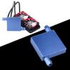 Aluminum Water Cooling Block, Liquid Water Cooler Heat Sink System, 40x40mm Water Cooling Exchanger Head for CPU Industrial PC Computer view 2