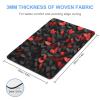 Square Waterproof Mouse Pad Non Slip Rubber Base MousePads Heart Shaped Paper Cut Printed Washable Mouse Mat for E-Sports Gaming Offices view 2