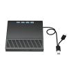 7 Port External Disc Drives with USB Ports Card Slots USB3.0 Portable Disc Disk Drives Player Burners Reader Writer view 1