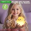 DREAMING MY DREAM Cute Penguin Night Light,LED Squishy Novelty Penguin Lamp,2 Levels Dimmable Bedroom Nightlight for Kids,Touch Penguins Light,Dorm Decor lamp,Baby Boys Girls Gifts view 3