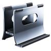 PLCPDM Aluminum Laptop Vertical Dock Stand Holder Gravitational Auto Lock Designing for Laptop Bracket with Silicone Protector view 4