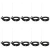 10Pack VHF 155-174MHz Antenna with NMO Mini Magnetic Mount RG58 Cable Compatible with Mobile Radio (155-174MHz) view 1