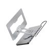 10 Port Laptop Dock Holder with 4K60hz Output USB3.0x3 and PD100W Charging 360 Degree Rotation Holder view 1