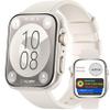Smart Watch for Men Women, Bluetooth Call, 120+Sports Modes Fitness Tracker, Sleep Tracking, Step & Calorie Counter, IP68 Water Resistant Smartwatchs for Android iPhone, lightweight Casual Beige view 1