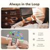 Smart Watch for Men Women, Bluetooth Call, 120+Sports Modes Fitness Tracker, Sleep Tracking, Step & Calorie Counter, IP68 Water Resistant Smartwatchs for Android iPhone, lightweight Casual Beige view 2