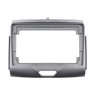 AYYDXRK 9" Android Car Radio Head Unit Fascia Compatible with Ranger/Everest 2015+ Multimedia Player Dash Panel Frame Kit Center Console Holder Install Mount Kit(Silver)