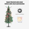 3DHologramFan, 3 PCS Splicing Units 63" Splicing HD Holographic Fan Projector Screwless Led Lights with App and WiFi, Remote Control, and Bluetooth for Bar, Shop, Halloween, Christmas view 3