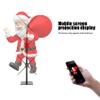 3DHologramFan, 3 PCS Splicing Units 63" Splicing HD Holographic Fan Projector Screwless Led Lights with App and WiFi, Remote Control, and Bluetooth for Bar, Shop, Halloween, Christmas view 4