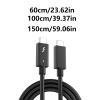 ZEXKENS Thunderbolt5 Data Cable 120Gbps with 8K 60Hz Double Screen and 5A Fast Charging for Thunderbolt5 view 4