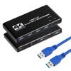 HDMI KVM Switch 4K@60HZ USB 3.0 KVM Switcher HDMI 2 in 1 Out 2 PC Sharing KVM Switch Box Keyboard Mouse Printer Switcher view 1