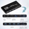 HDMI KVM Switch 4K@60HZ USB 3.0 KVM Switcher HDMI 2 in 1 Out 2 PC Sharing KVM Switch Box Keyboard Mouse Printer Switcher view 2