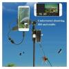 YPMart() Capture Every Moment of ice Fishing Journey with 3 in 1 Port Fish Camera - IP68 Waterproof and HD Recording Include 8LED Lights for Ice Lake Sea Boat Kayak Fishing(10M Fish Camera) view 2