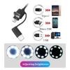 YPMart() Capture Every Moment of ice Fishing Journey with 3 in 1 Port Fish Camera - IP68 Waterproof and HD Recording Include 8LED Lights for Ice Lake Sea Boat Kayak Fishing(10M Fish Camera) view 4