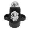 12V 250A Power Distribution Block, 5/16 M8 Stud, Universal Bus Bar for Auto, Marine, RV, Solar Systems Positive & Negative 2 Pcs (B (black)) view 4