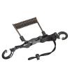 ZEXKENS Scubas Diving Coiled Lanyard Quick Releases Heavy Duty Antilost Underwater Spring Coiled Camera Strap for Diving Light view 1