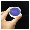30mm Series Optical Glass Convex Lens for Astronomic Astronomical Telescope Lens Objective Lens(30.5f130 glued Blue) view 1