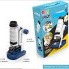 JOEBO Microscope Kit Microscope for Kids 60X-120X Beginner Microscope Kit with Microscope Slides Microscope Lens Adapters view 2