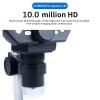 JOEBO Microscope Kit G1000 Digital Electron Microscope 4.3 in Large Base LCD Display 8MP 1-1000X Continuous Microscope Camera Microscope Lens Adapters(Al and Plastic Stent) view 4