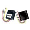 IJPDXOLBQ Black Shell DC DC Converter 12V to 48V Step Up Car Power Inverter Voltage Regulators Waterproof Module(3.5A 75 Blue) view 1