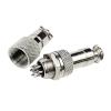 100 Sets GX12 12mm Aviation Docking Connector Set (100 Pairs) - 2/3/4/5/6/7 Pin Male & Female M12 Circular Plug/Socket with Dust Covers(7P) view 3