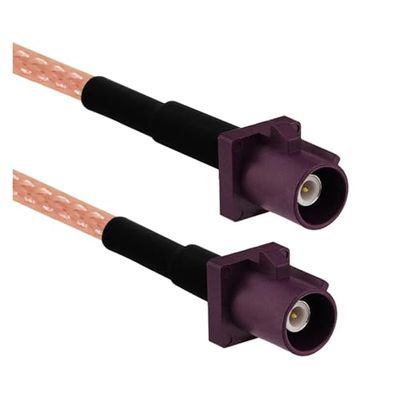 ROBAUN Fakra D Type Male Female Purple to SMA Plug Jack Pigtail Cable Adapter RG316 15cm /30cm/50cm/100cm(Type13,30CM)