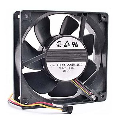 109R1224H1011 DC 24V 0.25A 108 CFM 120x120x38mm 3-Wire Inverter Cooling Fan