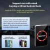 Sunweyer 2025 Wireless CarPlay Adapter Android Auto Streaming Box SW12 Pro with Netflix, YouTube, Hulu, App Install - Ai Box, Dual WiFi, Bluetooth, HDMI, LED Ambient, for Wired Car Play Cars view 4