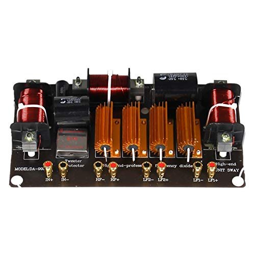 ARDKOP 1500W High Power Speaker Crossover 3 Way High-Low 8 Ohm Frequency Divider for Speaker Crossover Point 1600/2800Hz