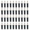 40Pcs 4mm Banana Lantern Shaped Sound Box Speaker Cable Banana Connector Nickel Plated(40 Black) view 2