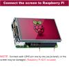 3.5 Inch 480x320 Touch Screen TFT LCD SPI Display Panel for Raspberry Pi 5, Pi4B, 3B+, 3B, A+, A, B+, B view 2