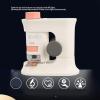 Kids Microscope 40-160X Intelligent Magnetic Induction Portable Handheld Microscope with Light (Pinke) view 3