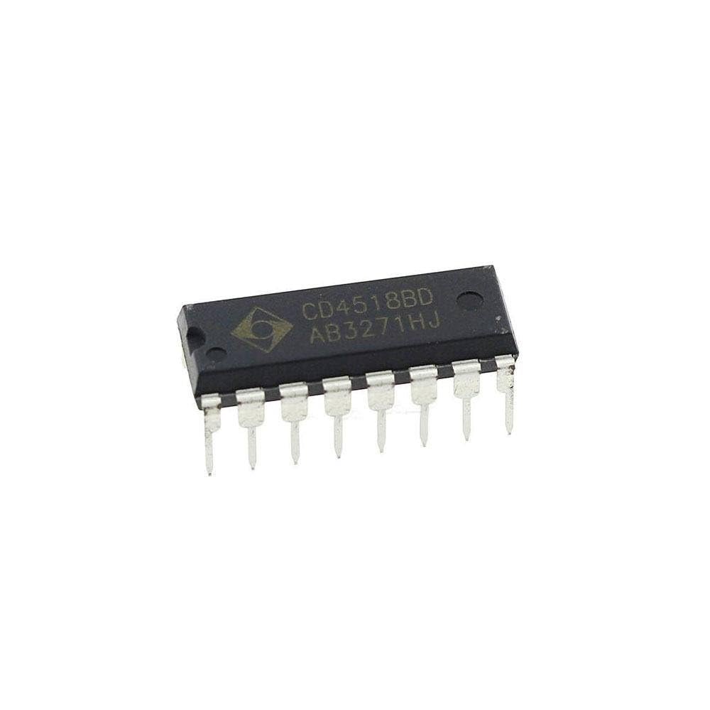 10 PCS CD4518 CD4518BE CD4518BD DIP16