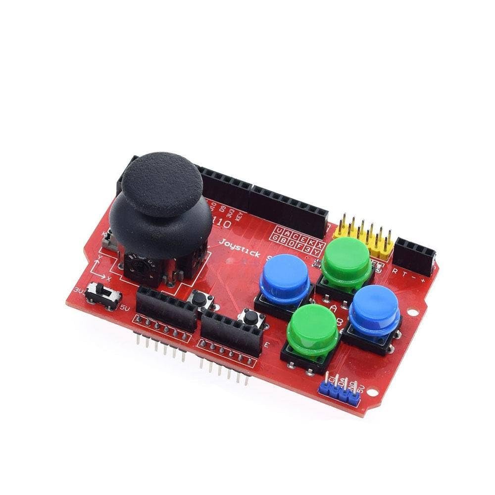 1 PCS Compatible with Arduino Joystick Shield Game Joystick Expansion Board to Simulate Keyboard and Mouse Functions