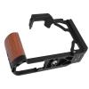 Wood Handle Metal Camera Cage Protective Frame for ZFC Microcamera Half Mount Expansion Shoot Accessory (Akozongq6za81csw-11) view 1