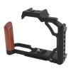 Wood Handle Metal Camera Cage Protective Frame for ZFC Microcamera Half Mount Expansion Shoot Accessory (Akozongq6za81csw-11) view 2